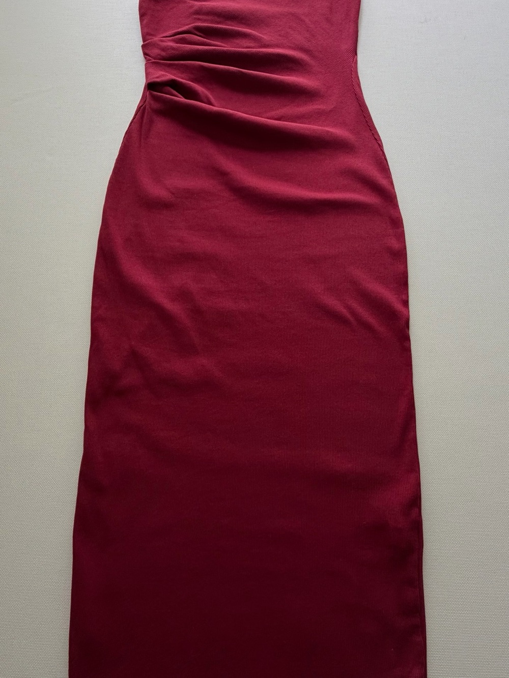 Zara Wine Red Maxi Dress